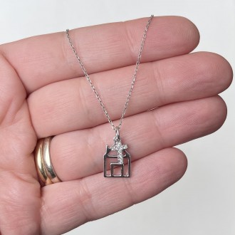 Collana "La casa vivente" argento