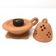 Terracotta incense burner