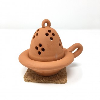 Terracotta incense burner 2
