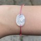 Ti tengo per mano bracelet in colorful macrame