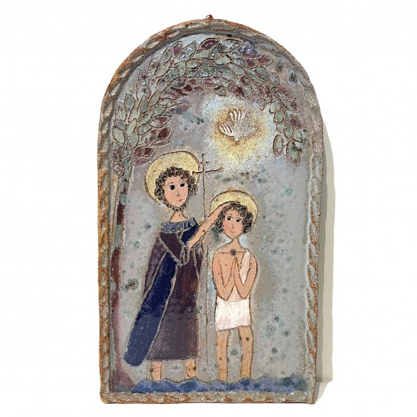 Baptism of Jesus panel