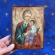 Painted icon St. Joseph