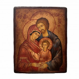 Icona Sacra Famiglia, Icone dipinte