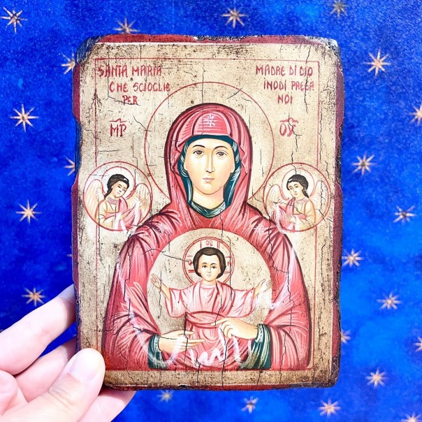 Icon Mary Untying Knots