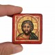 Icona micro miniata Cristo Pantocrator, Icone dipinte