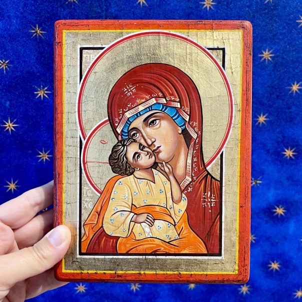 Icona Madonna della Dolcezza, Icone dipinte