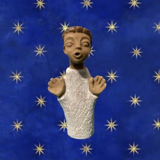 Pyrenean nativity scene Petit Bethleem Angelo Gloria series 2