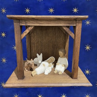 Pyrenean nativity scene Petit Bethleem Capanna series 2