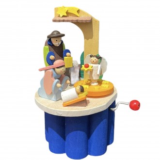 Presepe Carillon, Presepi in legno