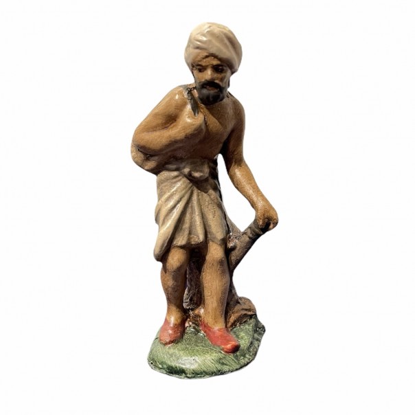 Moro -cartapesta- 10 cm, Presepi in cartapesta