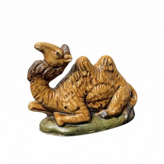 Camel -paper mache- 10 cm, Nativity scenes in papier-mâché