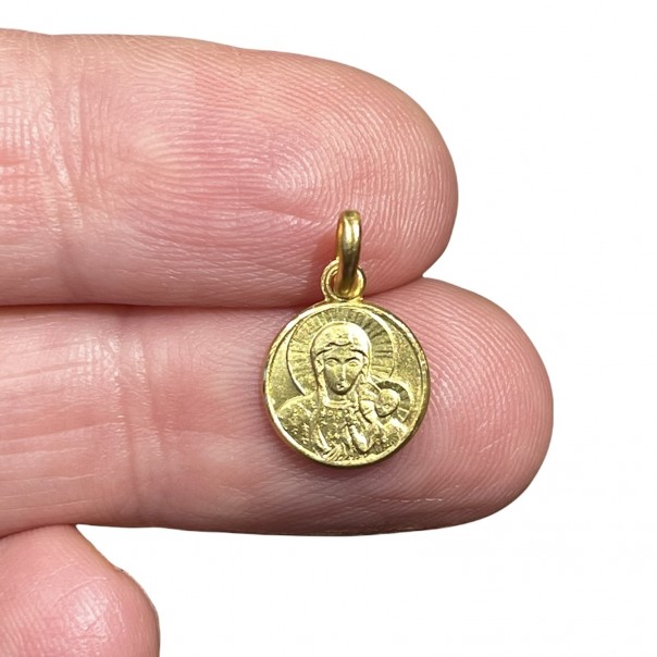 Medaglia Czestochowa oro, Medaglie e ciondoli in argento e oro