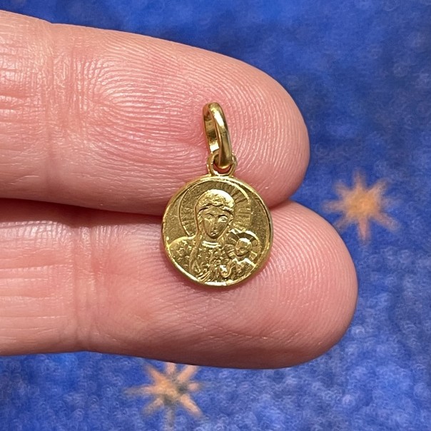 Medaglia Czestochowa oro, Medaglie e ciondoli in argento e oro
