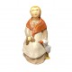 Elsa, woman with goose -ceramic crib-
