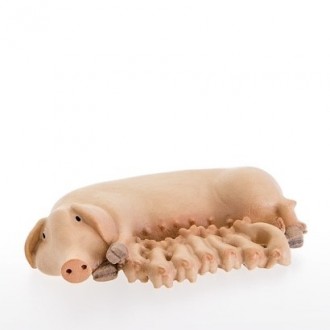 Sow with piglets -kastlunger-