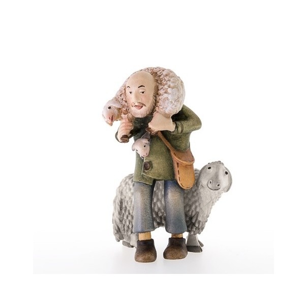 Pastore con pecora sulle spalle -kastlunger-