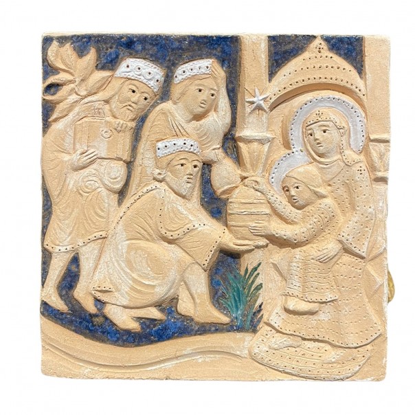 Adorazione dei magi in terracotta, Presepi da collezione