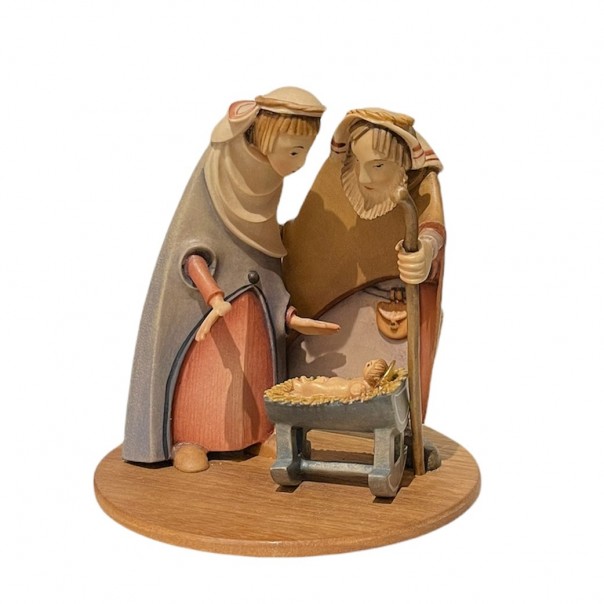 Holy Family on pedestal