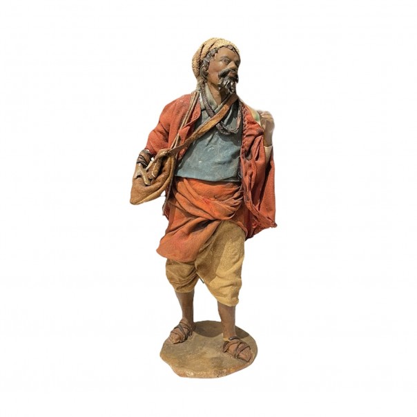 Moro con bisaccia Angela Tripi cm 13, Angela Tripi cm 13