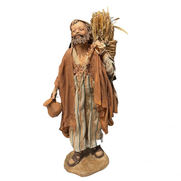 Man with fascine and pitcher Angela Tripi 13 cm, Angela Tripi 13 cm