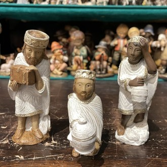 Wise Men -white winter crib-, collectible cribs 2