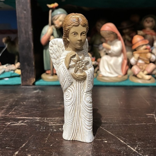 Angel -white winter crib-, collectible cribs