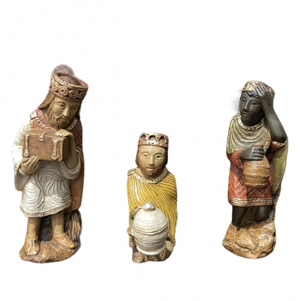 Re Magi -presepe d'inverno colorato-, Presepi da collezione