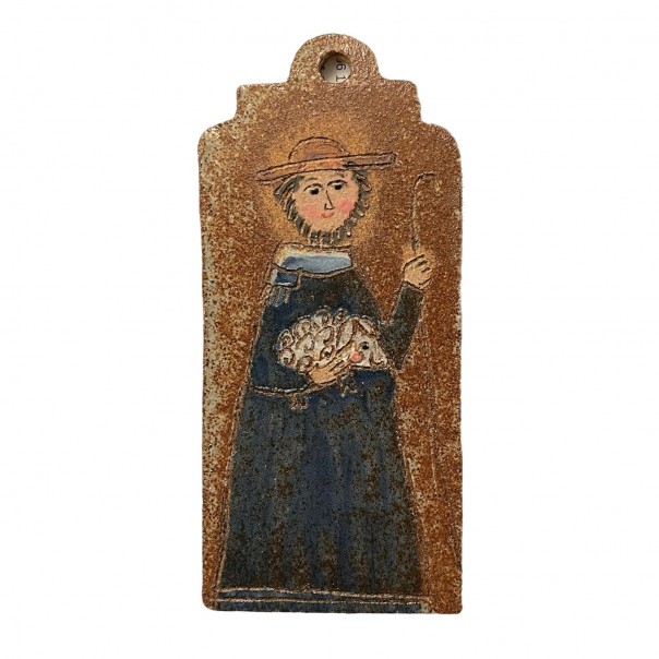 Shepherd to hang, Stoneware by Tania