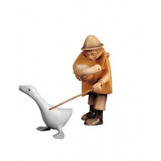 Shepherd boy with goose -kastlunger-