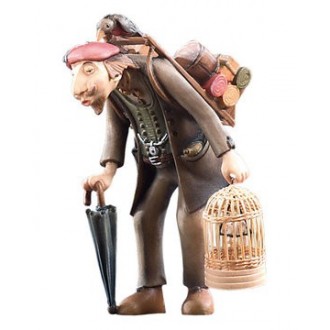 Venditore ambulante con gabbia -kastlunger-