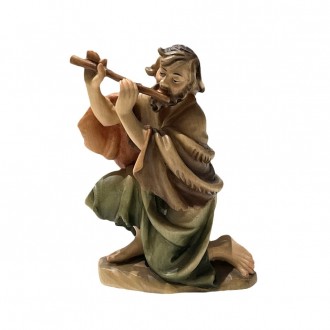 Shepherd with flute ANRI Bernardi 20 cm, height 20 cm