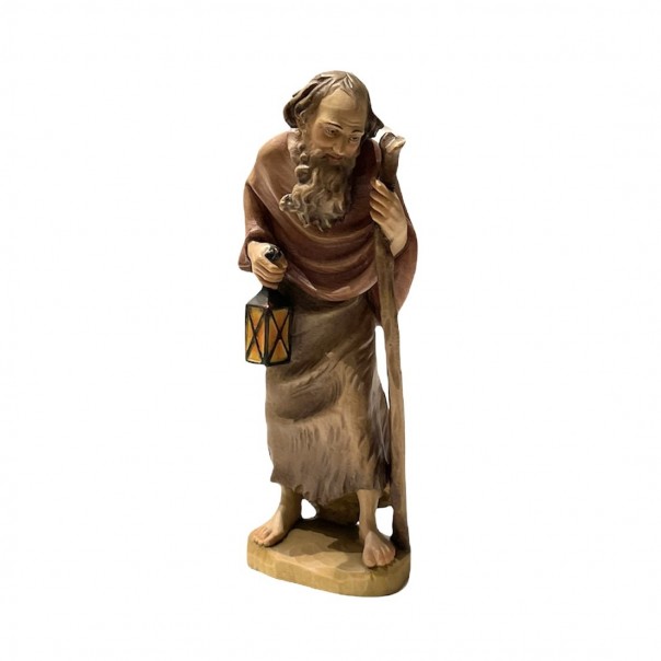 Shepherd with lantern ANRI Bernardi 20 cm, height 20 cm