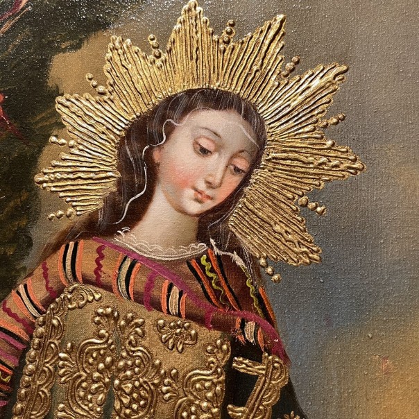Sacra Famiglia, Barocco andino