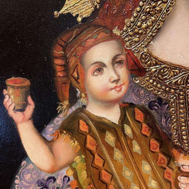 Virgen Ciola, Andean Baroque