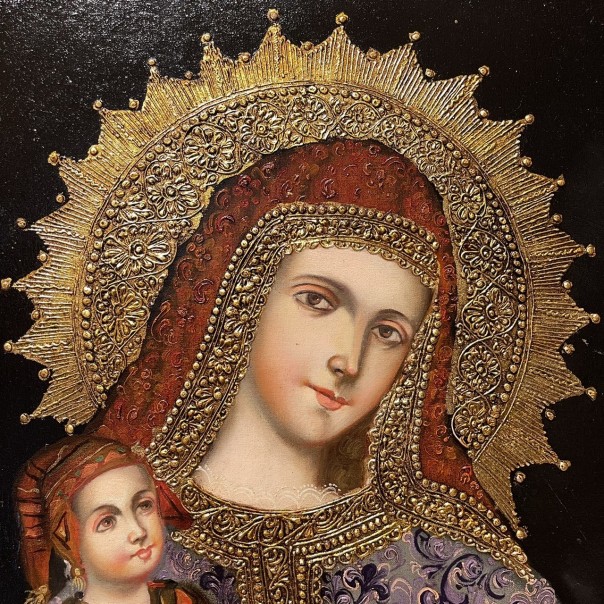 Virgen Ciola, Andean Baroque