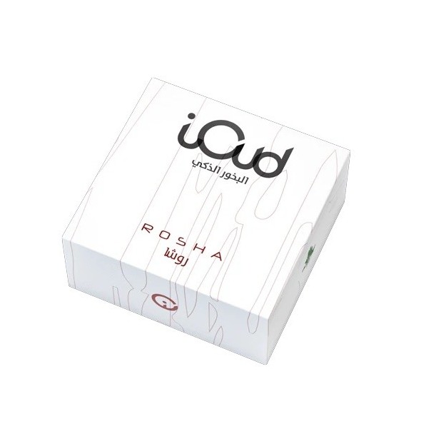 Incenso profumato iOud 4 stick rosha, Incenso e carboncini