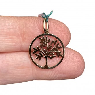 Tree of life pendant in 18kt gold.