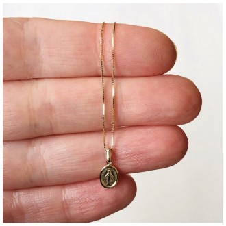 Chain in 18K gold Venetian mesh 2