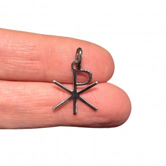 Pendant Christian symbols - Chi-Rho -