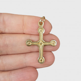 Bronze cross and spherical enamel 2