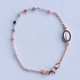 Multicolor Swarovsky rosary bracelet