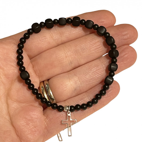 Elastic cube bracelet