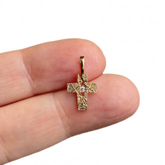 Cross The Crack and the Light 18K gold