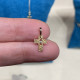 Cross The Crack and the Light 18K gold