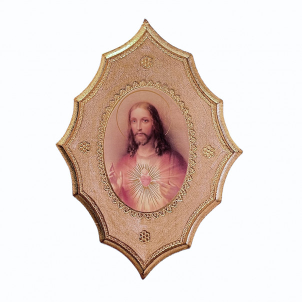 Shaped table Sacred Heart of Jesus