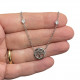 Tree of life necklace Klimt silver