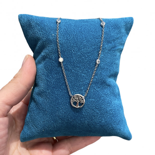 Collana Albero della vita Klimt argento