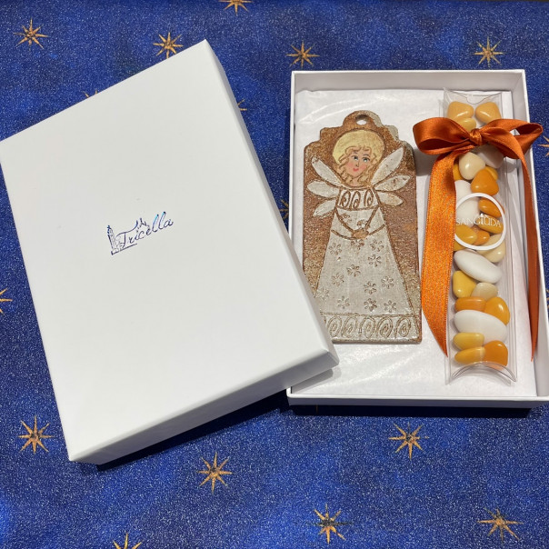 Bomboniera Angelo santino grès