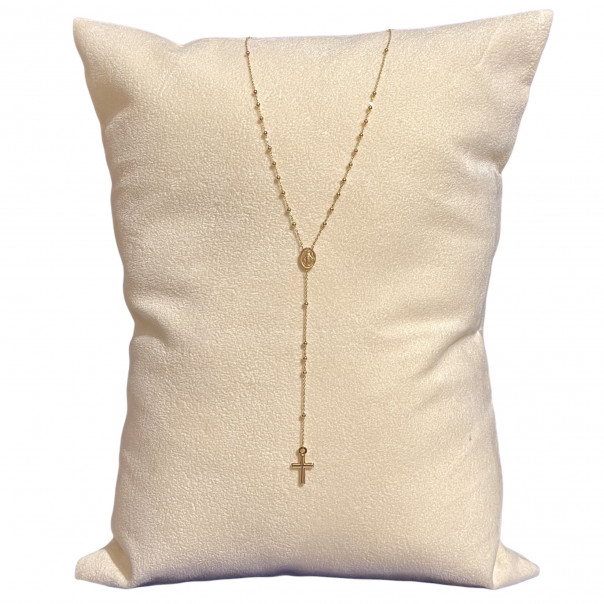 Rosario da collo micro oro 18 Kt