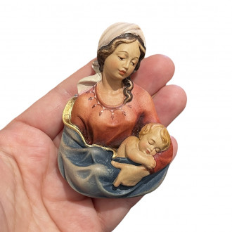 Madonna with Child relief 9 cm